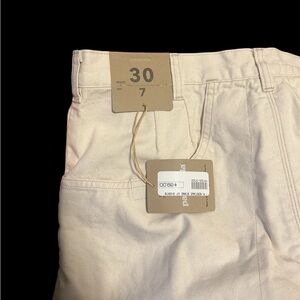 Patagonia Heritage Stand Up Shorts 7 inch Undyed Natural Color NWT